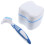 portable double head denture toothbrush with case 6