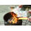 1pc stainless barrel for paper incineration (red) 11