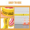 1 roll warning sticker anti-static label 33 meter 7