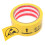 1 roll warning sticker anti-static label 33 meter 10