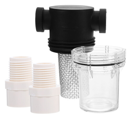 pipeline filter mesh strainer for portable garden water pump