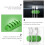 4Pièces Clips De Gestion De Câbles En Silicone, Support Vert 11