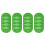 4Pièces Clips De Gestion De Câbles En Silicone, Support Vert 1