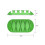 4Pièces Clips De Gestion De Câbles En Silicone, Support Vert 2