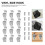 12St Punch- Rvs Vinyl Side Hook Voor Buitenbeveiliging 9
