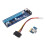 1Set GPU Pci-E 1X 16X Extender Met Montagegaten Donkergroen 1