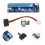 1Set GPU Pci-E 1X 16X Extender Met Montagegaten Donkergroen 8
