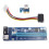 1Set GPU Pci-E 1X 16X Extender Met Montagegaten Donkergroen 11