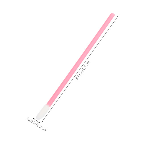 100pcs lip brushes for lipstick gloss eyeliner eyebrow application 1