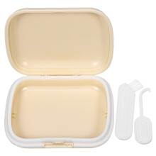 portable small denture case breathable retainer box for pocket