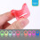 10pcs silicone baby pacifier clips holders rings 5