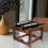 wooden rack for household red storage 6
