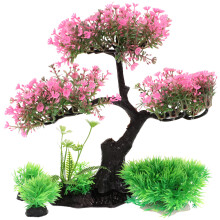 underwater plant kit for fish tank aquarium decor fake landscape tree