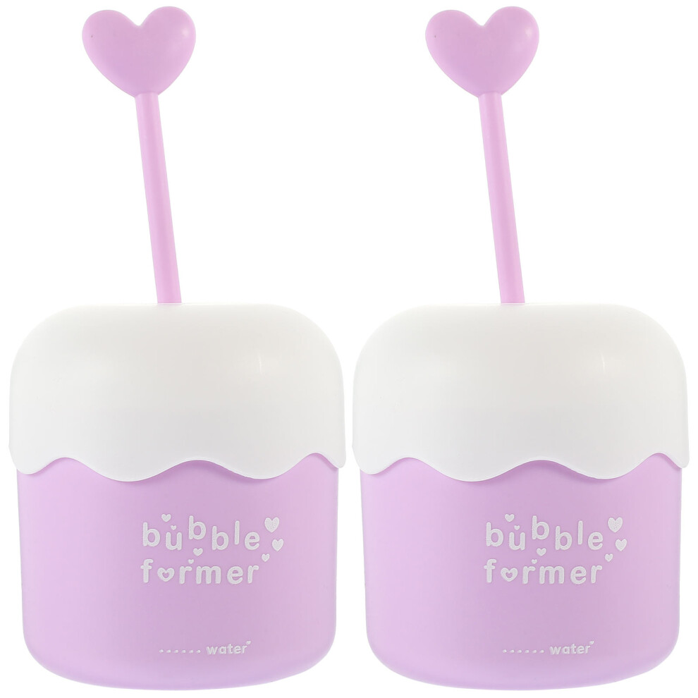 Artibetter 2 Pcs Portable Face Washing Bubble Maker Foam Cup For Facial Cleanser