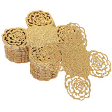 50Pcs Chocolate Paper Wrappers Candy Baking Cups Truffle Flared Cups