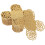 50Pcs Chocolate Paper Wrappers Candy Baking Cups Truffle Flared Cups 1