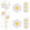 daisy flower silicone toe separators for pedicures nail art tools 6