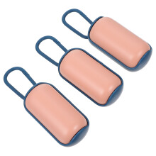 3pcs dog waste bag dispenser holder with 45 bags