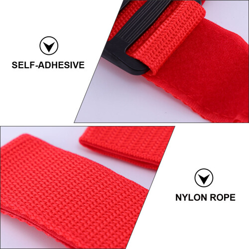 extinguisher strap vehicle-mounted flashlight cup fixed red 1