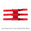 extinguisher strap vehicle-mounted flashlight cup fixed red 4