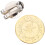 portable golf ball marker hat clip decorative golfing accessory 1