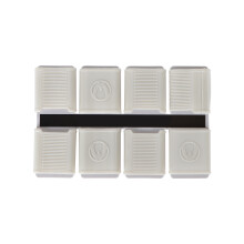 8 pcs silicone sleeves support protectors for exercise, grey m