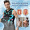 (M, black) Posture Corrector Vest For Men, Ionic Shaping Sleeveless Shirt Tw 4
