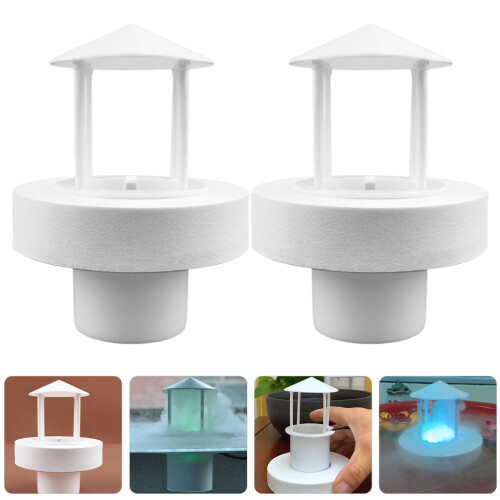 2pcs replacement humidifier splash guard for fish tank rockery 2
