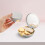lens pearl case with mirror portable mini storage round container 2