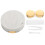 lens pearl case with mirror portable mini storage round container 10