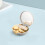 lens pearl case with mirror portable mini storage round container 7