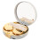 lens pearl case with mirror portable mini storage round container 6