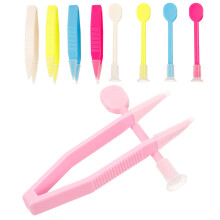 10 Pcs Tweezers And Suction Stick Lenses Inserter Remover For Travel