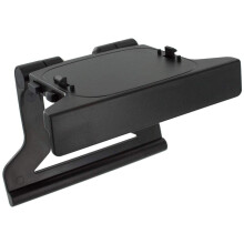 Kinect TV Mount Stand Holder for Xbox 360 Kinect Sensor, Adjustable Height, Universal Compatibility, Black