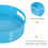 2pcs round tray for coffee table, serving, jewelry, keys 10