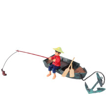Aquarium Oxygen Pump Betta Fish Hideout Figurine Fish Tank Shipwreck