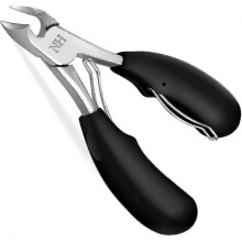 Professional Podiatry Toenail Clippers - Thick and Ingrown Toenails Clippers for Men and Seniors - Extra Sharp Curved Blades - Pedicure Knife