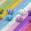 18 packungen glitzerstern-faltblätter, -papier bunt 4
