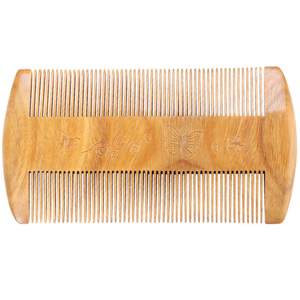 Inoomp Unisex Beard Comb Men Hair Comb Comb Teeth Beard Comb Grooming Comb