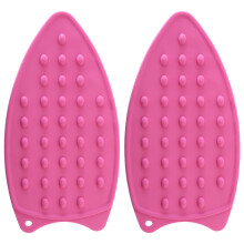 2pcs thick silicone iron rest pad waterproof anti-slip insulation mat