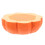 wood display base flower shaped pedestal planter holder 6