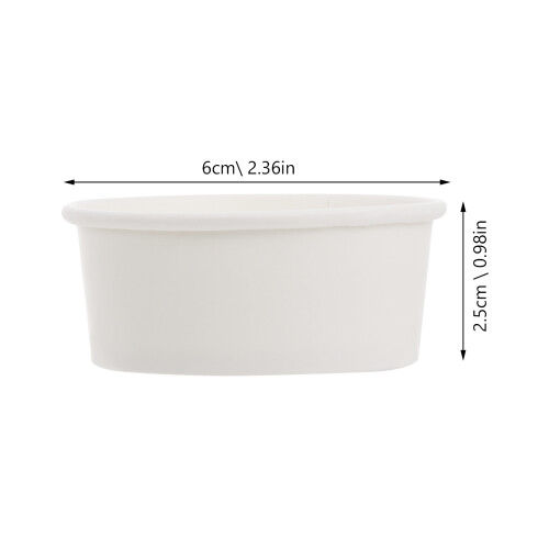 50 sets 40ml ice cream cups with for pudding jelly 1