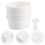 50 sets 40ml ice cream cups with for pudding jelly 7