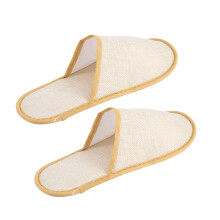 10Paren Lichtgewicht Non-Slip Hotel Slippers Beige Eva