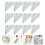 100pcs triangular sandwich boxes for bakery and window dessert packing 5