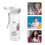 1Pc Drinking Bottle White Straw Cup for Camping Use 6