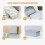 3pcs tin box with lid storage multipurpose wedding candy container 10