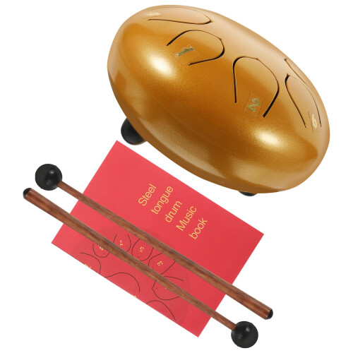 sturdy metal tongue drum set, small percussion for beginners 2