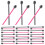 100pcs disposable eyelash and eyebrow brushes portable cosmetic tools 8
