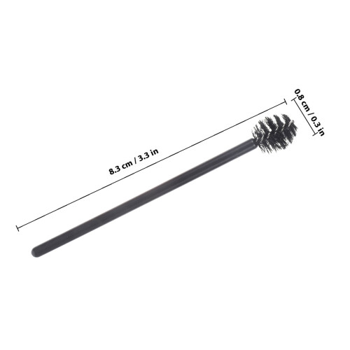 100pcs disposable eyelash and eyebrow brushes portable cosmetic tools 1
